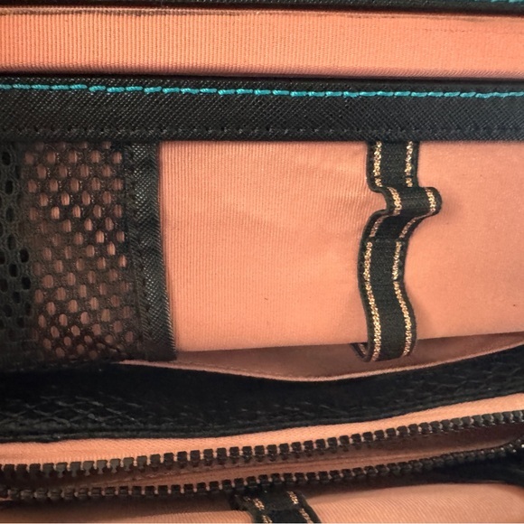 Rare Henry Charles Celest Black Clutch Cosmetic Bag‎ - Picture 12 of 17